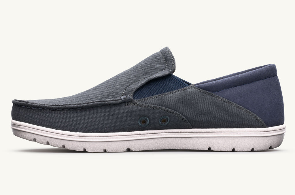 Lems Slip On Ayakkabı Erkek Drifter Gri Lacivert | IBG8310QQ