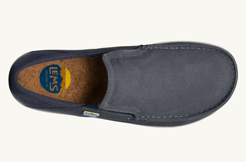 Lems Slip On Ayakkabı Erkek Drifter Gri Lacivert | IBG8310QQ