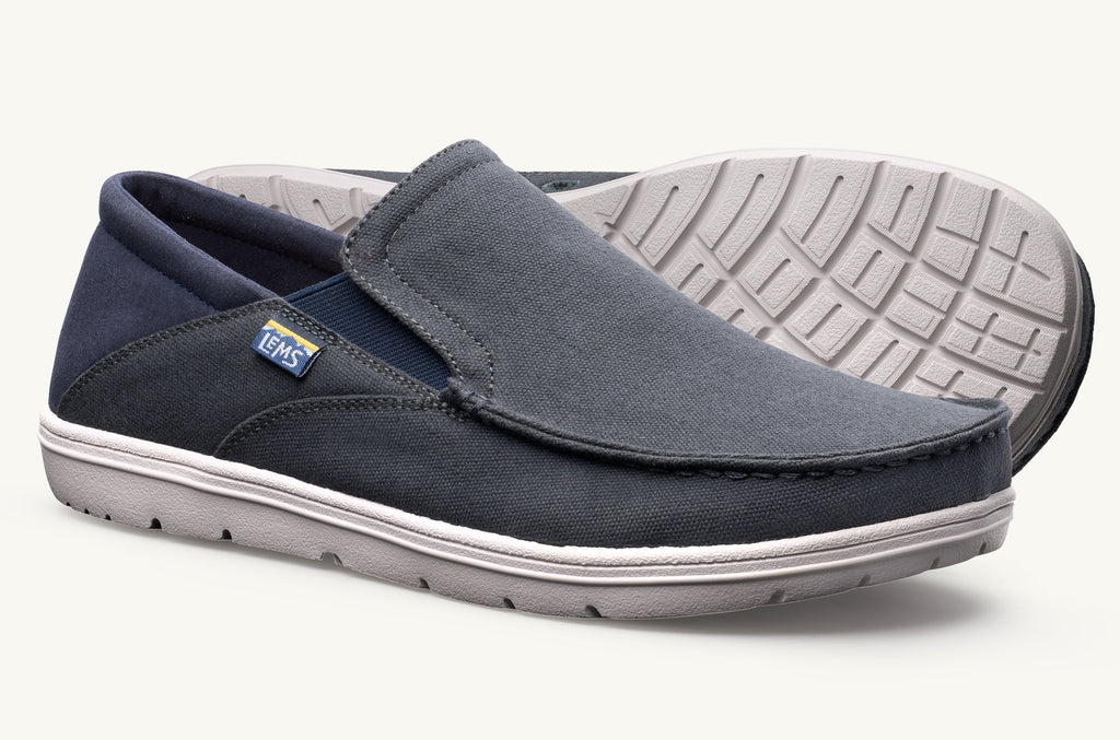 Lems Slip On Ayakkabı Erkek Drifter Gri Lacivert | IBG8310QQ