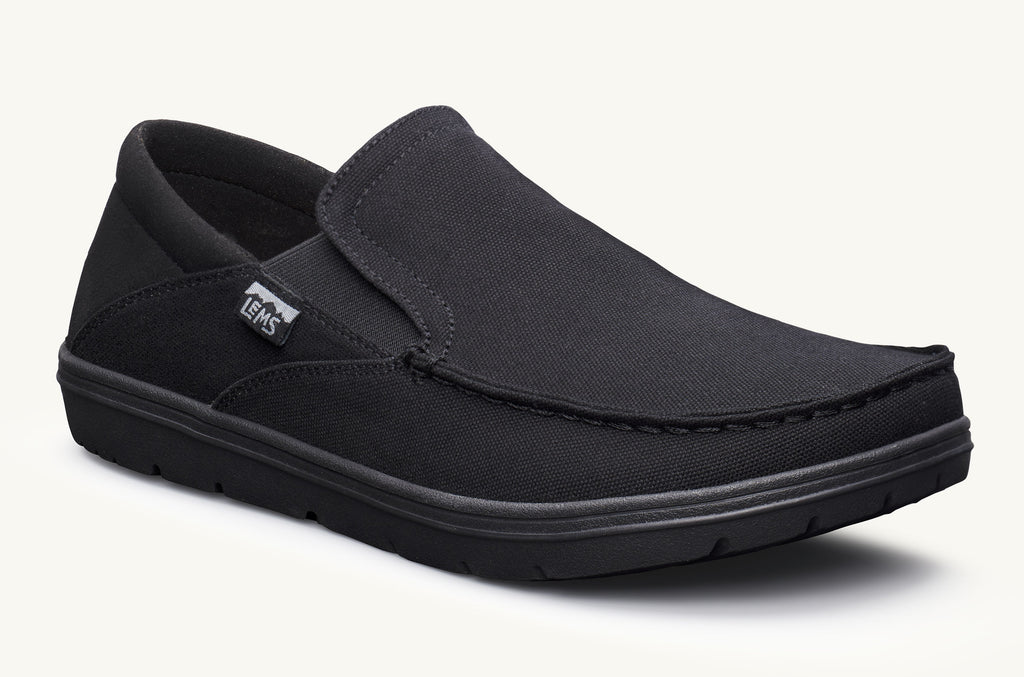 Lems Slip On Ayakkabı Erkek Drifter Siyah | GOK2264QQ