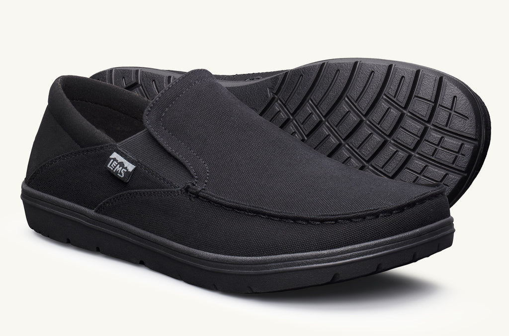 Lems Slip On Ayakkabı Erkek Drifter Siyah | GOK2264QQ